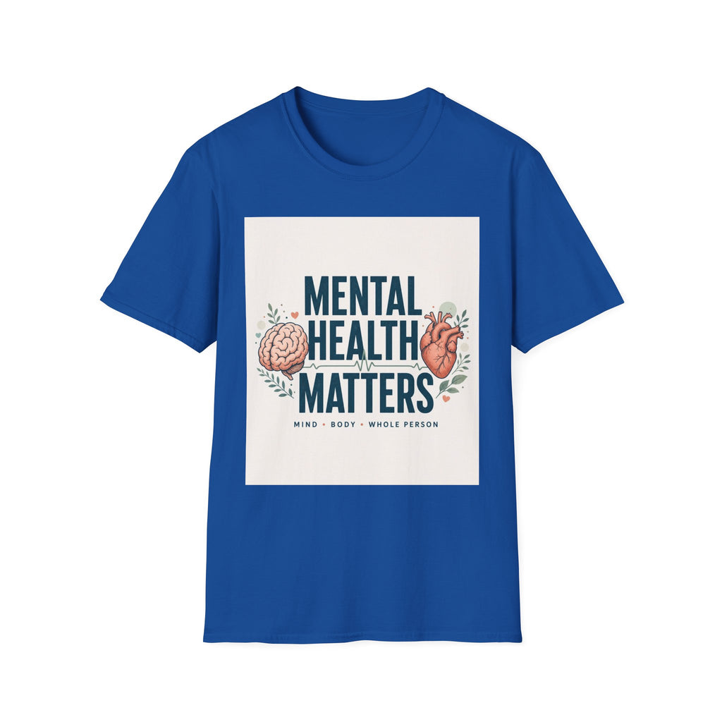 Bold Typography Design Emphasizing Mental Health Awareness