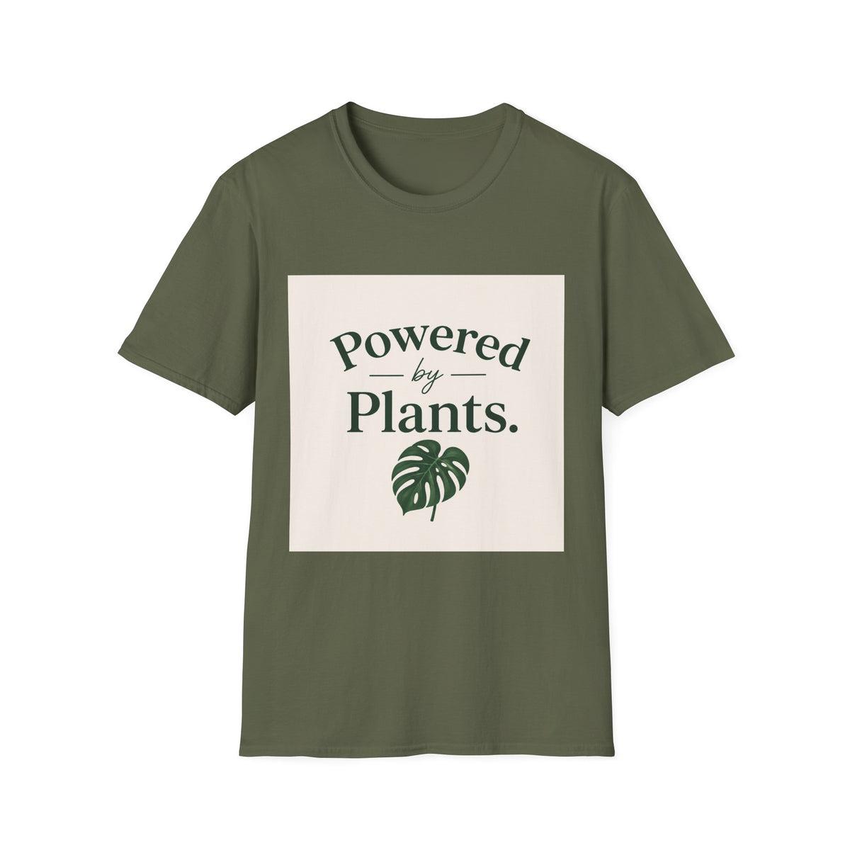 Powered by Plants T‑Shirt — Vegan/Plant Lover Tee
