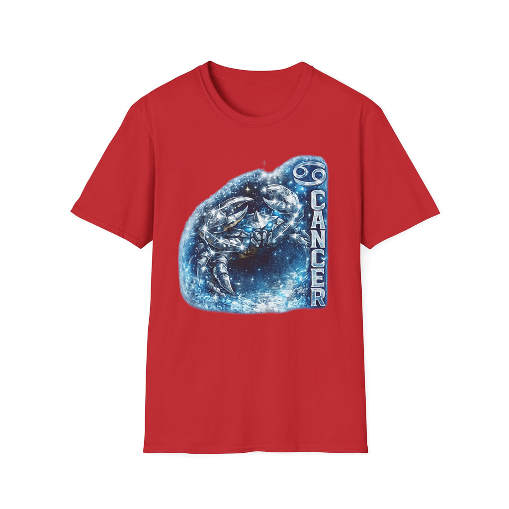 Cancer Zodiac T-Shirt — Starry Crab Astrology Tee (Cancer)