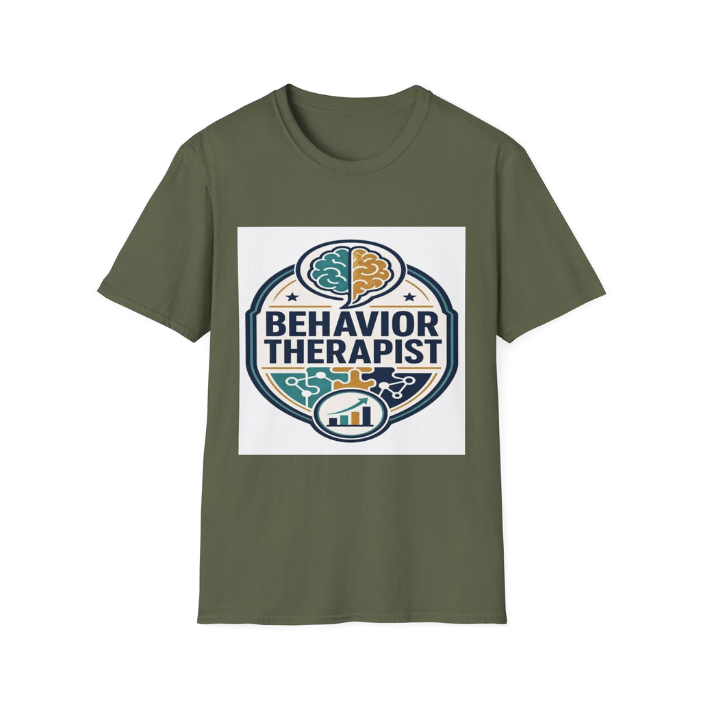 Bold Professional Badge Design For Behavior Therapist- Graphic Tees