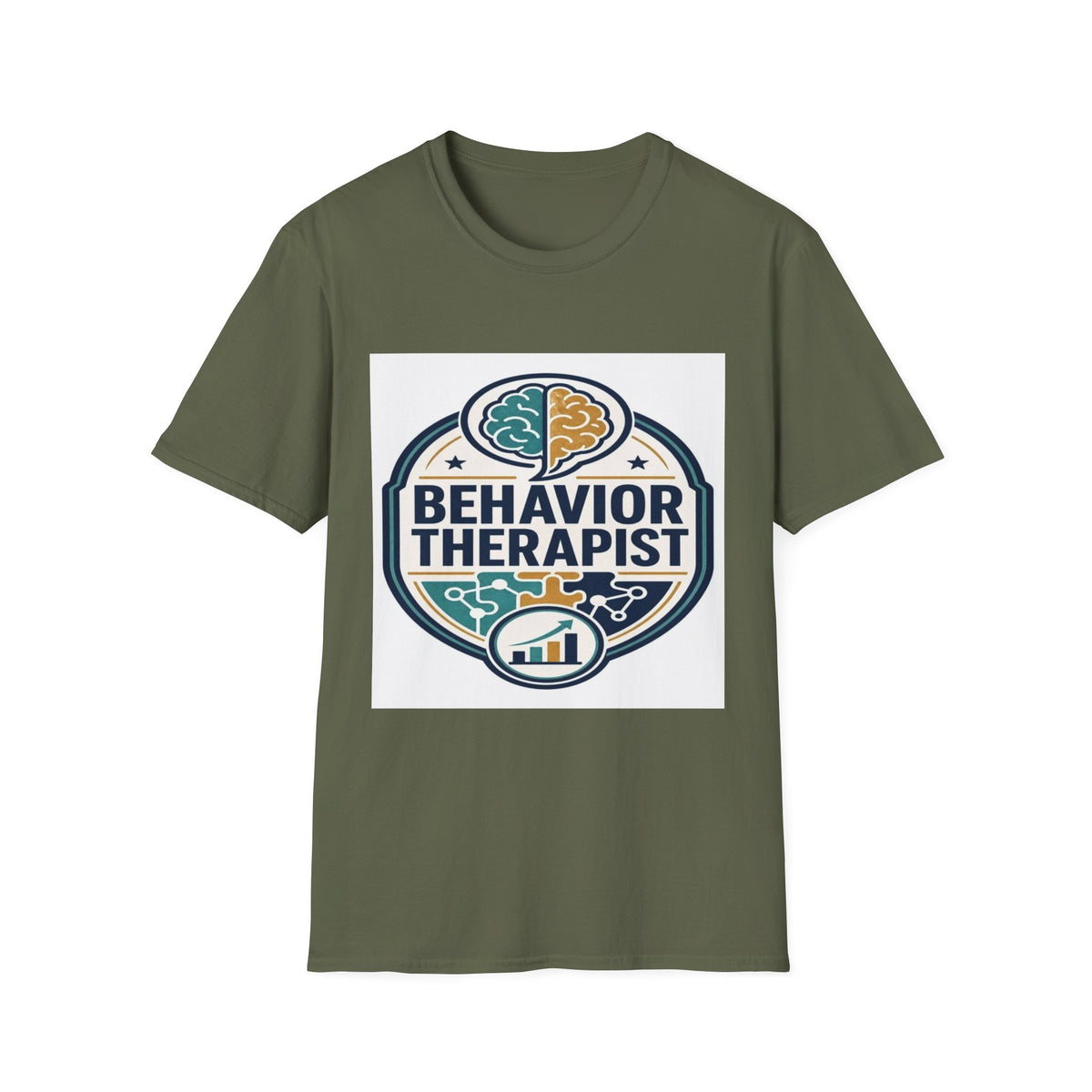 Bold Professional Badge Design For Behavior Therapist- Graphic Tees