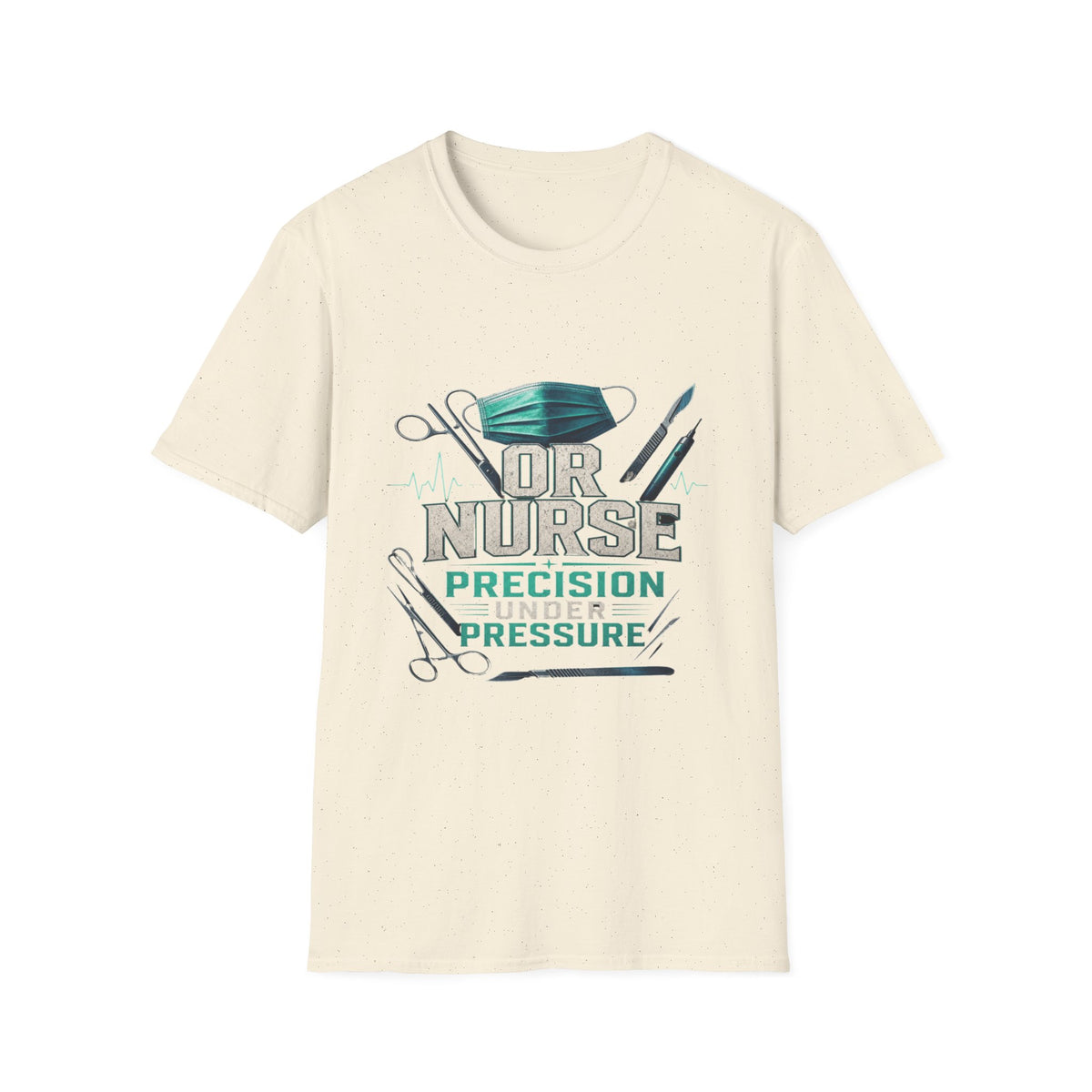 Bold Typography T-Shirt Design For OR Nurse Theme- Graphic Tees
