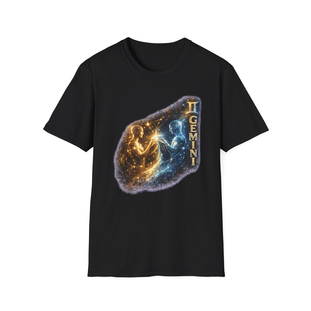 Gemini Constellation T-Shirt — Cosmic Twins Zodiac Tee