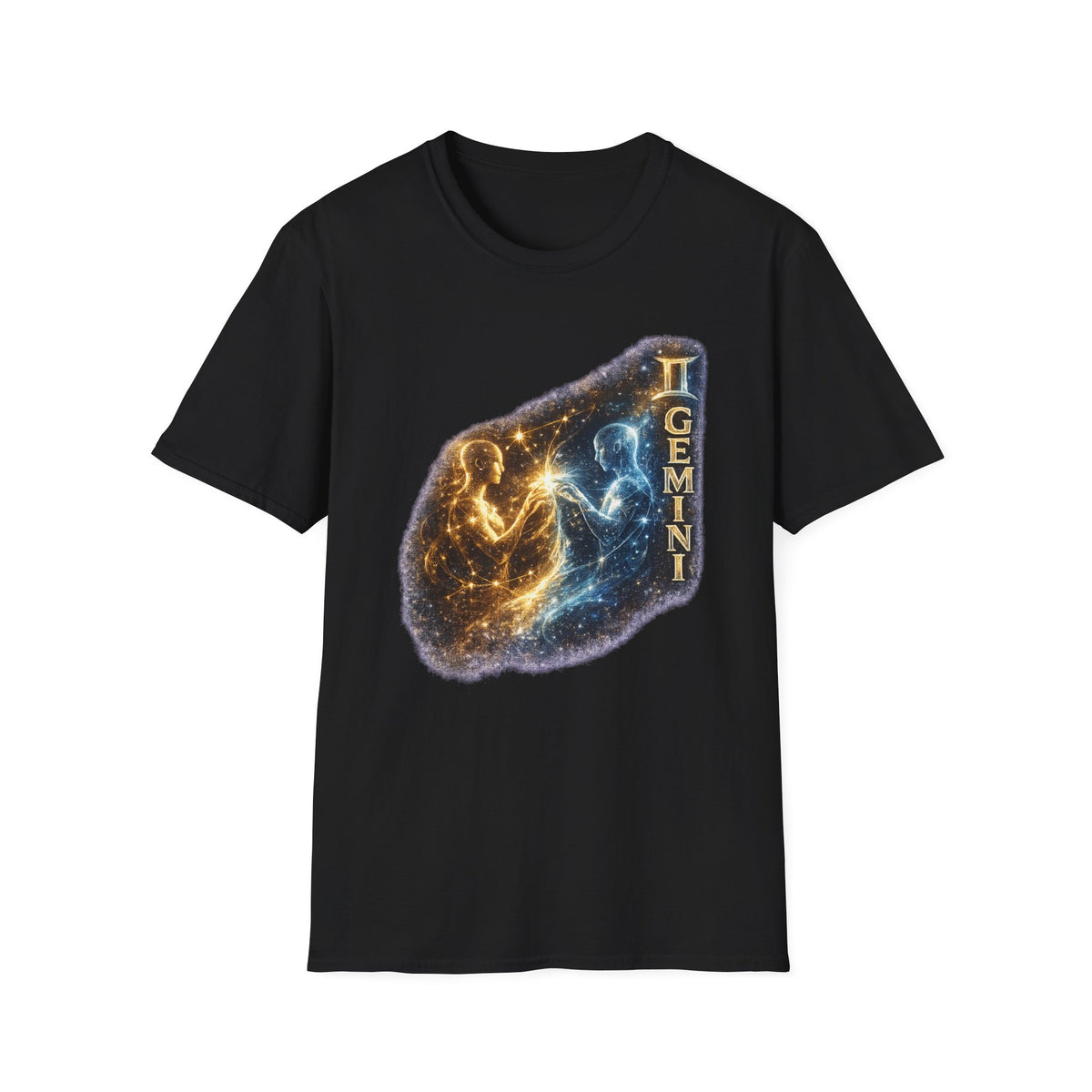 Gemini Constellation T-Shirt — Cosmic Twins Zodiac Tee