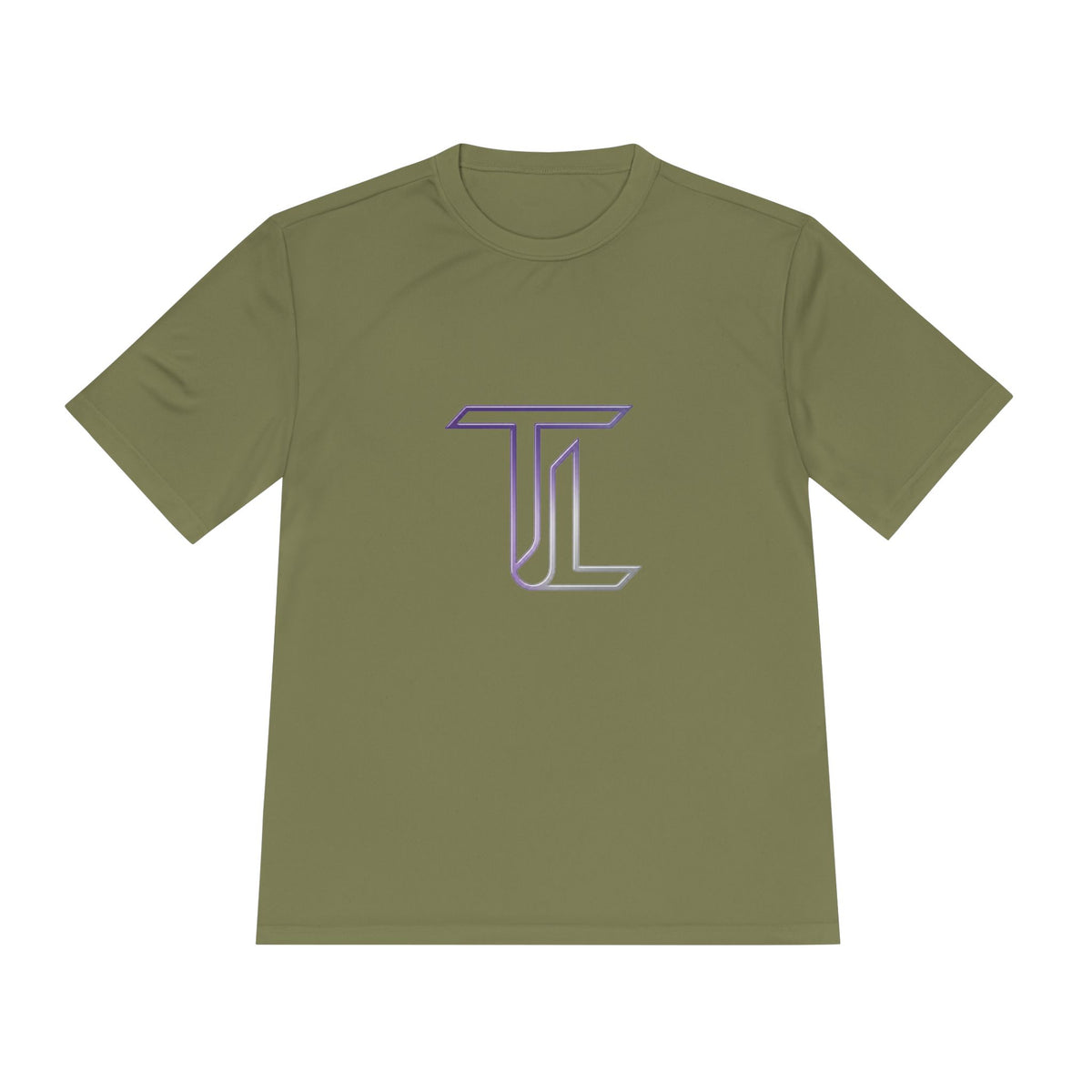 Monogram TL Performance Tee — Moisture-Wicking Athletic Shirt