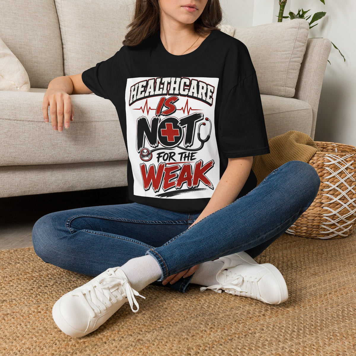 Bold Streetwear Design With Impactful Healthcare Typography