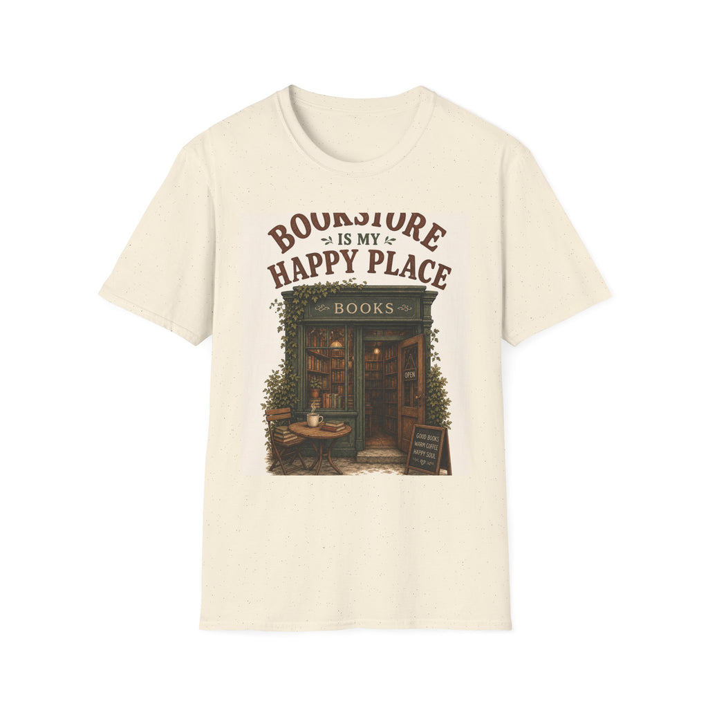 Vintage Bookstore Front With Open Door And Warm Aesthetic