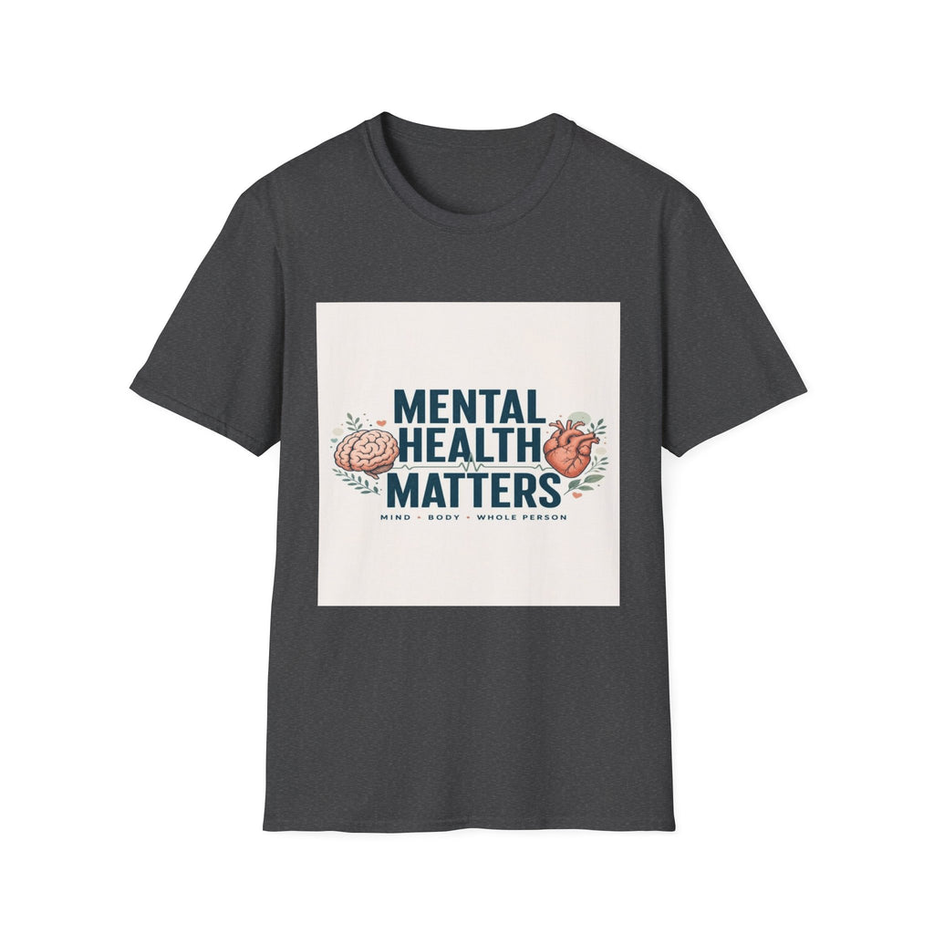 Bold Typography Design Emphasizing Mental Health Awareness- Graphic Tees