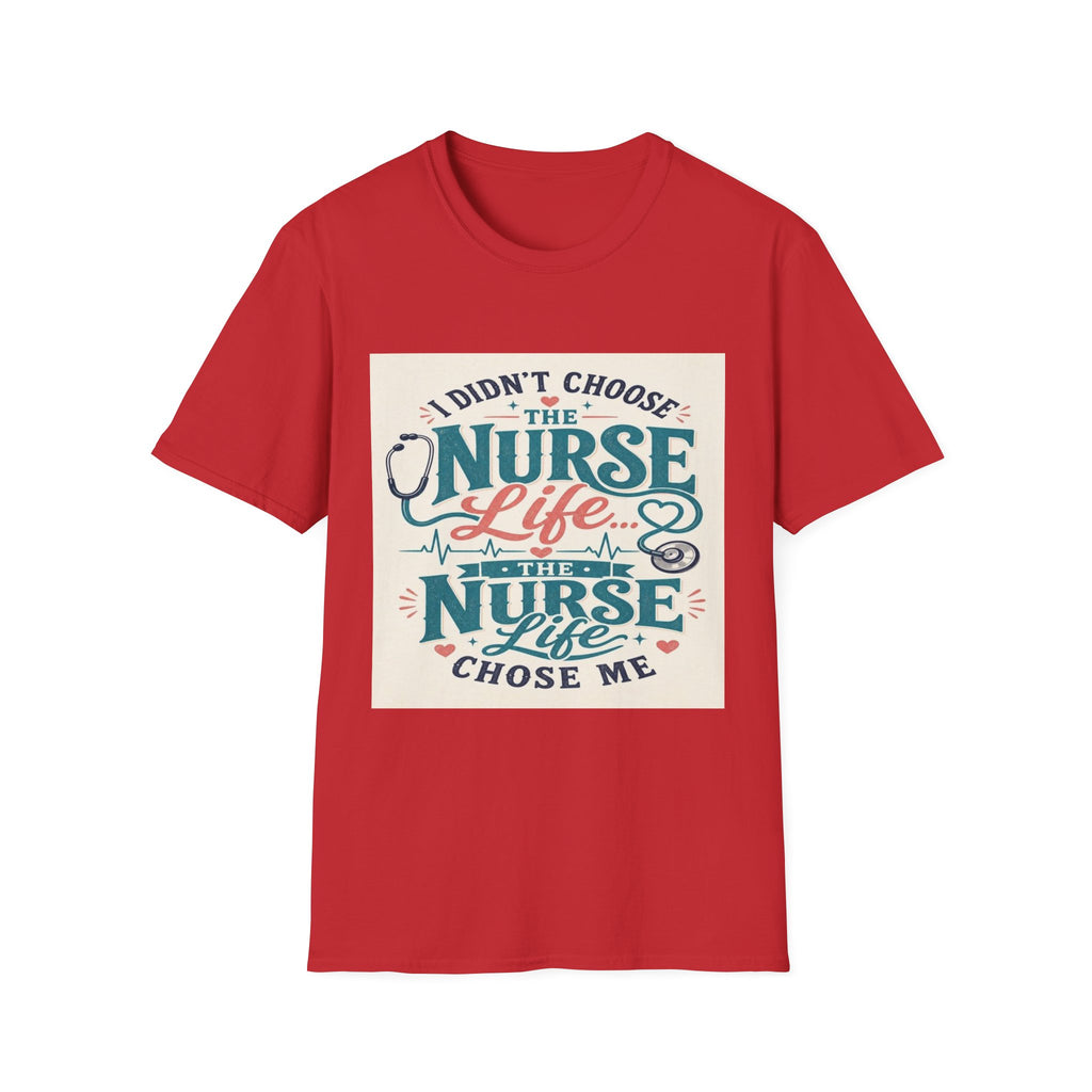 Trendy T-shirt Design Showcasing Playful Nurse Life Typography (1)- Graphic Tees