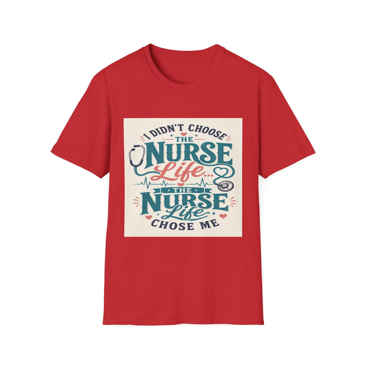 Trendy T-shirt Design Showcasing Playful Nurse Life Typography (1)- Graphic Tees