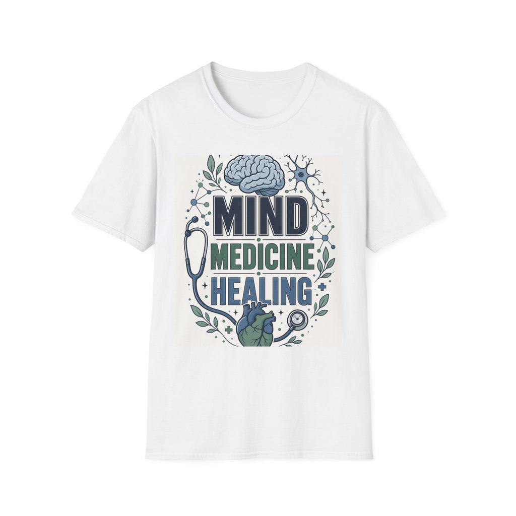 Illustration Of Stacked Words Mind Medicine Healing With Medical Icons