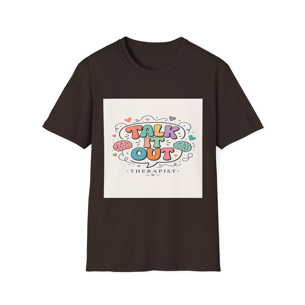 Colorful Speech Bubble Design With Playful Typography And Whimsical Elements- Graphic Tees