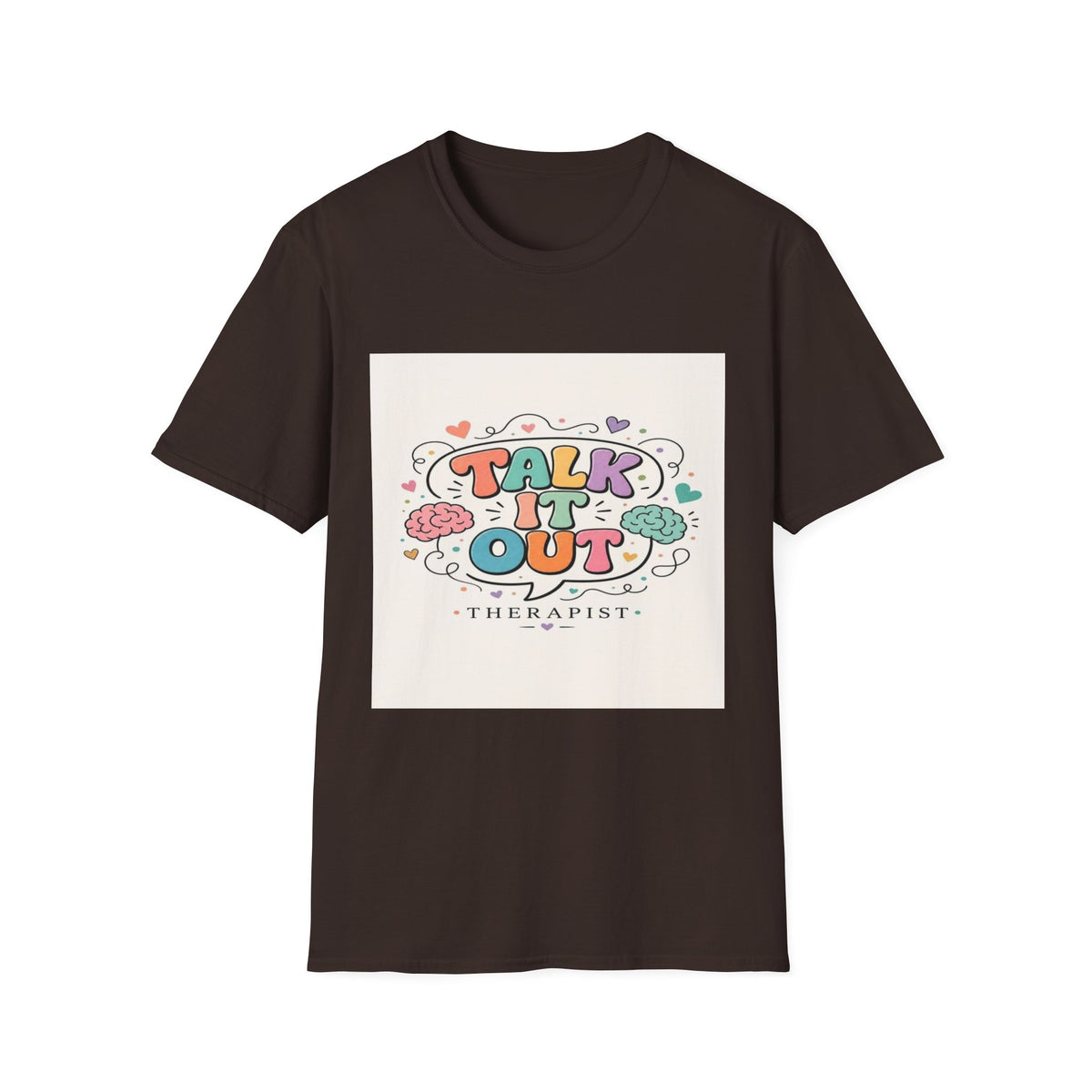 Colorful Speech Bubble Design With Playful Typography And Whimsical Elements- Graphic Tees