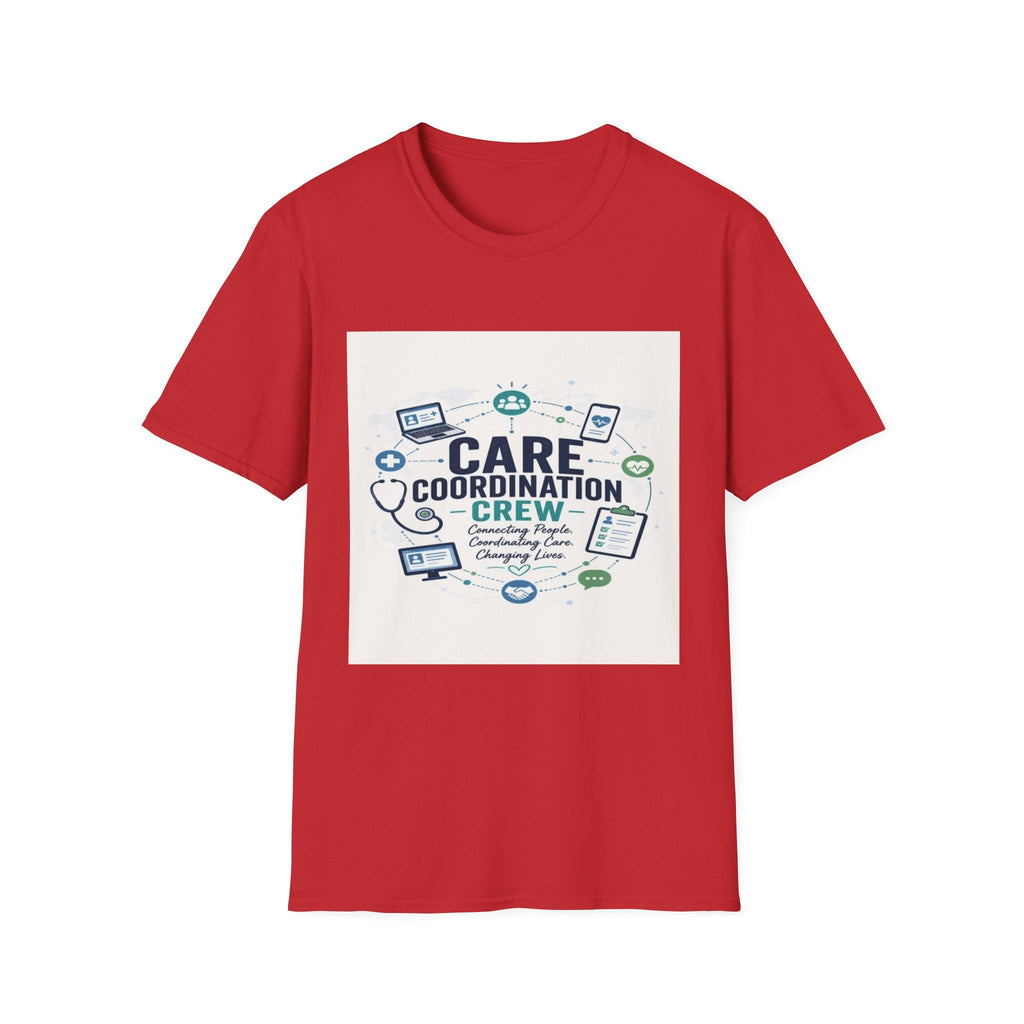 T-shirt Graphic Featuring Modern Aesthetic Care Coordination Crew- Graphic Tees