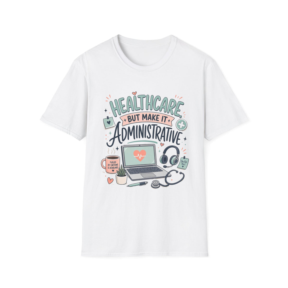 Playful T Shirt Design Showcasing Creative Healthcare Typography