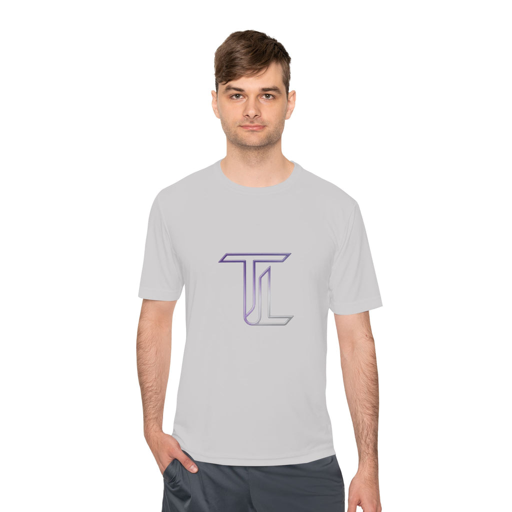 Monogram TL Performance Tee — Moisture-Wicking Athletic Shirt
