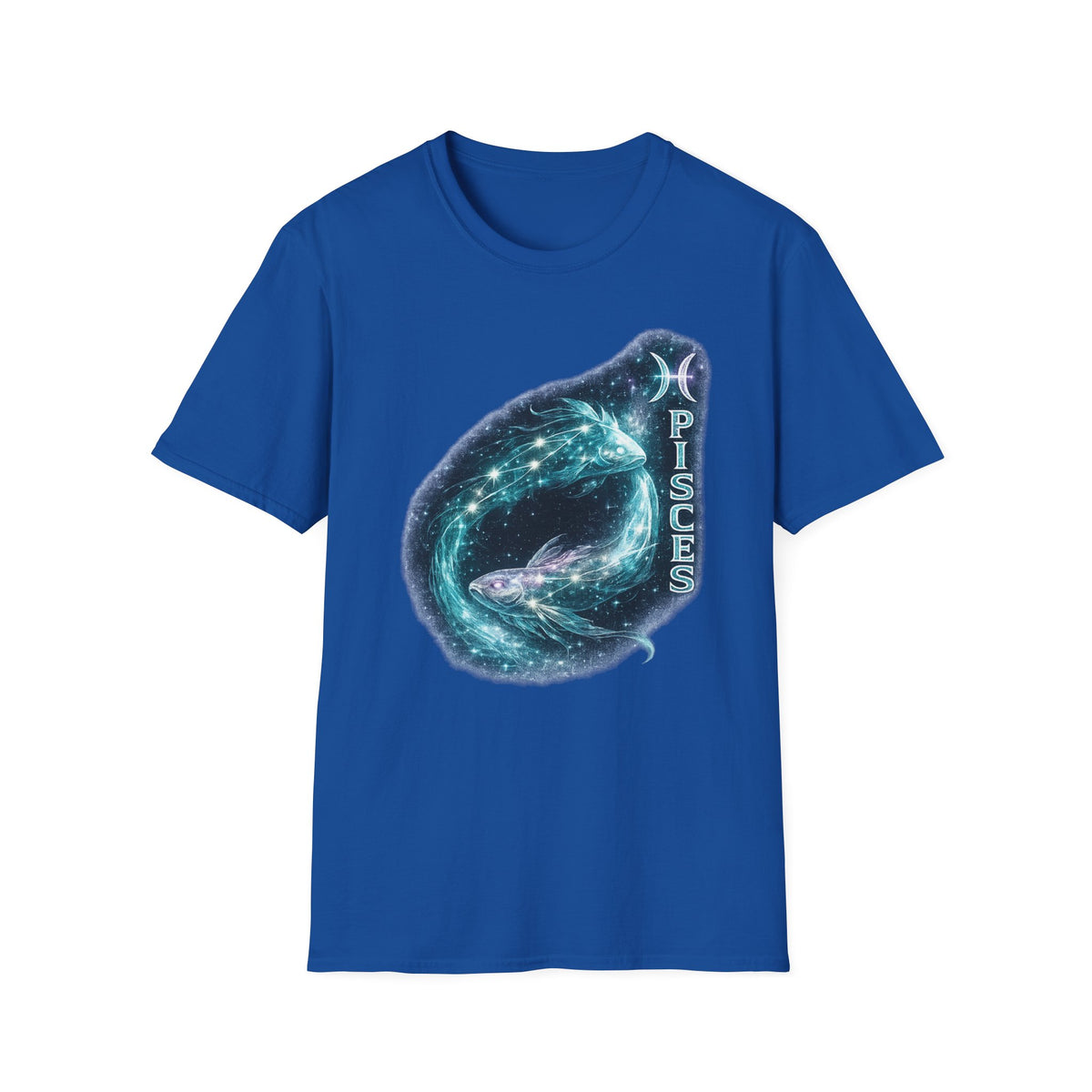 Pisces Zodiac T-Shirt — Starry Whale Astrology Tee
