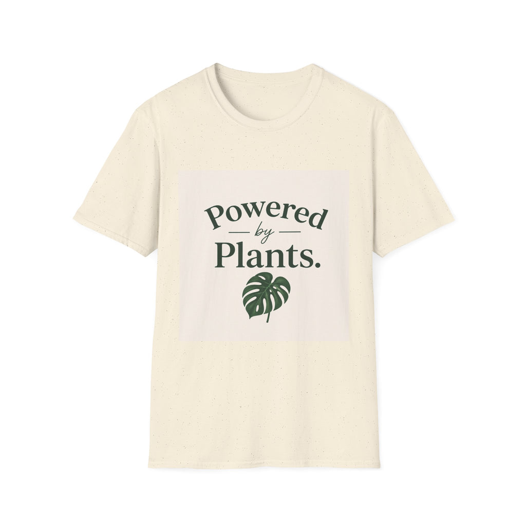 Powered by Plants T‑Shirt — Vegan/Plant Lover Tee