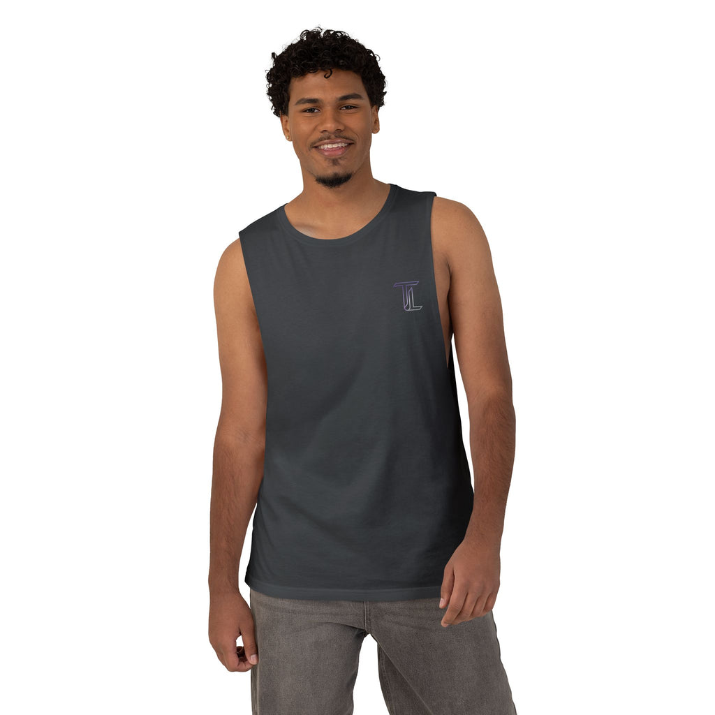 Barnard Embroidered Tank Top — Minimal College-Inspired Athletic Tank