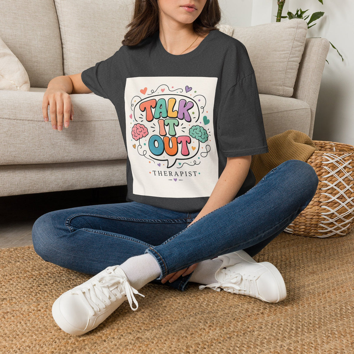 Colorful Speech Bubble Design With Playful Typography And Whimsical Elements