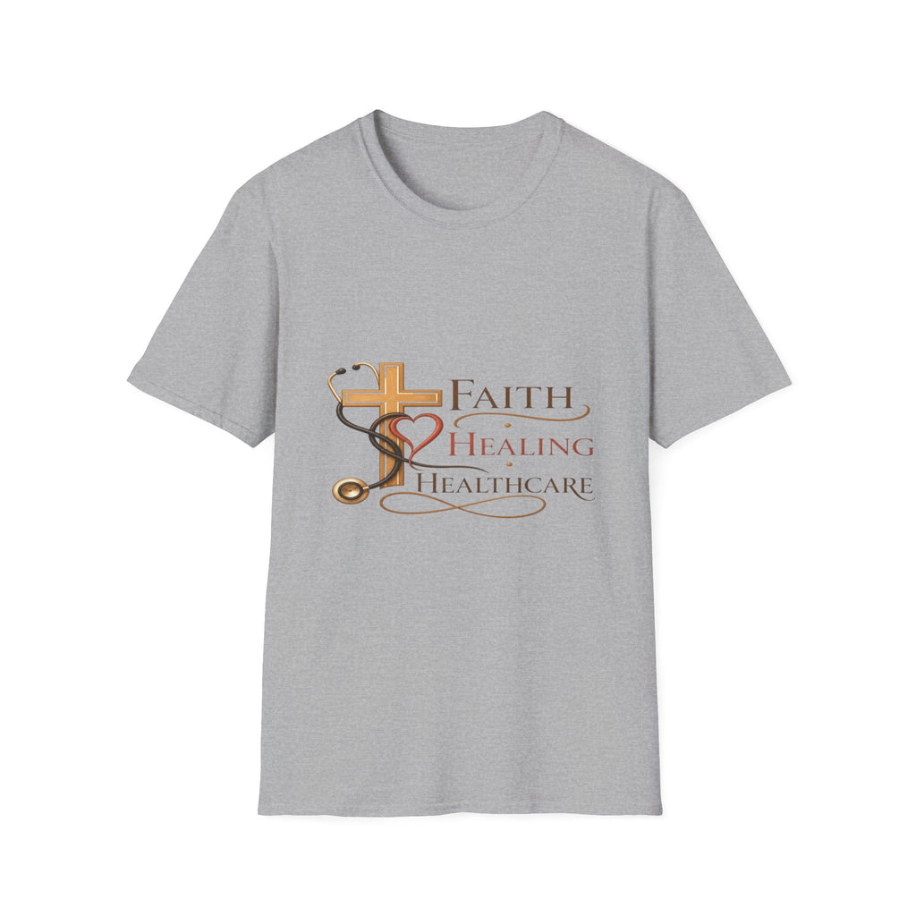 Elegant Typography Featuring Inspirational Healthcare Symbols- Graphic Tees