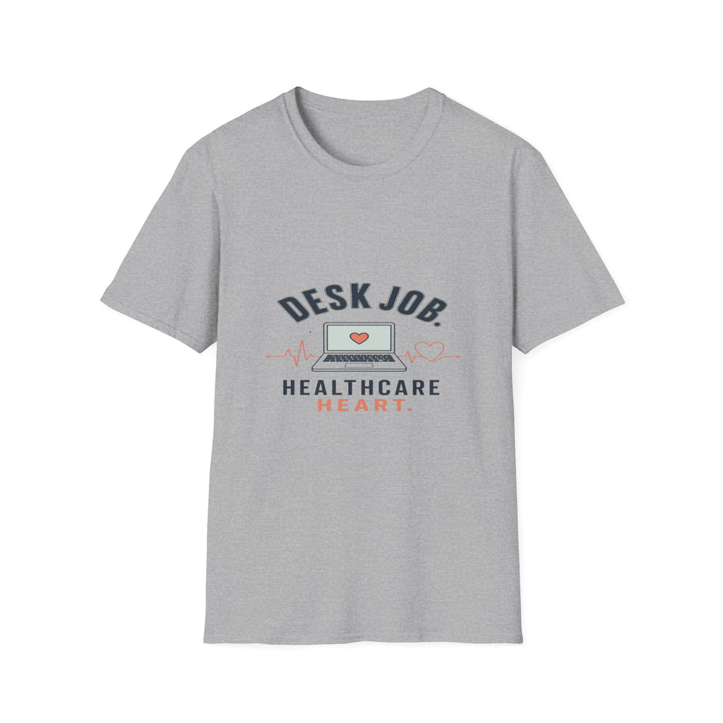 Minimalist T-shirt Design Showcasing Healthcare Heartbeat Concept- Graphic Tees