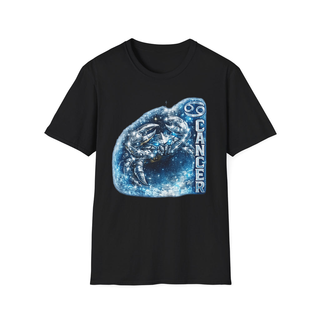 Cancer Zodiac T-Shirt — Starry Crab Astrology Tee (Cancer)