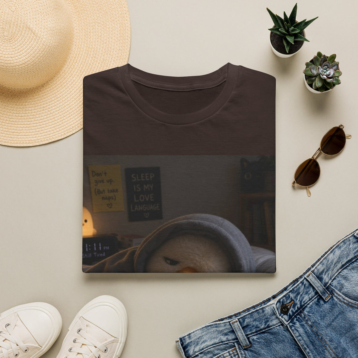 Slumpy Penguin "Nope, Still Tired" T-Shirt!
