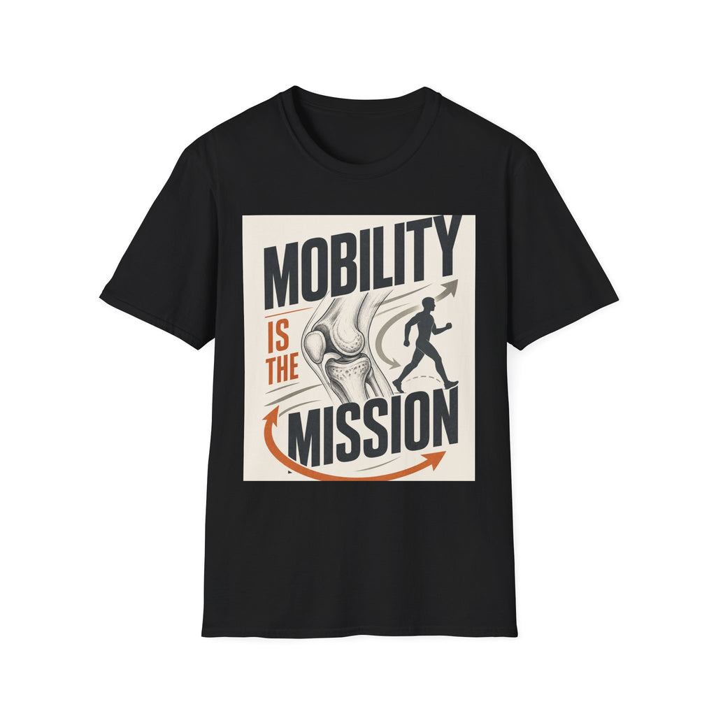 Bold Typography And Anatomical Illustration Representing Mobility Mission