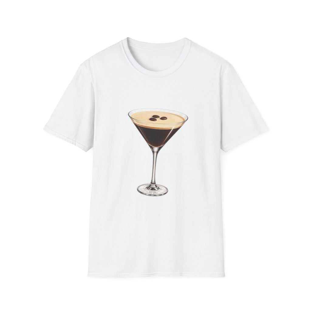 Espresso Martini T-Shirt — Cocktail Graphic Tee for Coffee & Cocktail Lovers