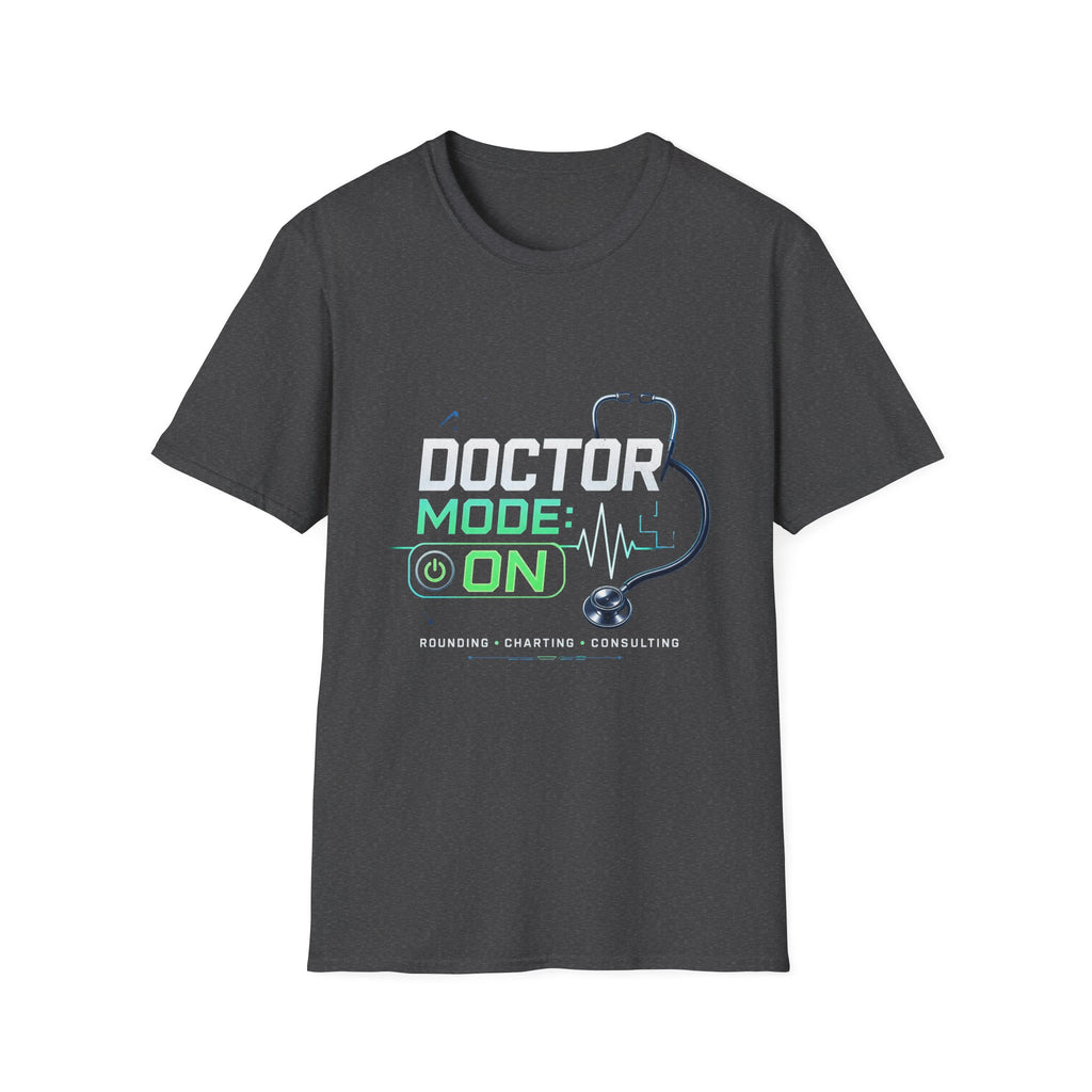 Modern Graphic T Shirt Design Featuring Doctor Mode Text