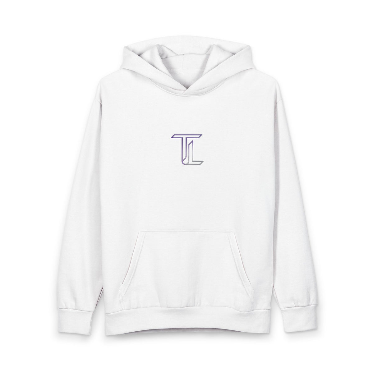 Minimal Monogram 'TL' Hoodie — Clean Urban Pullover