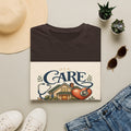 T-shirt Design Featuring Care Comes Home With Warm Illustrations- Graphic Tees