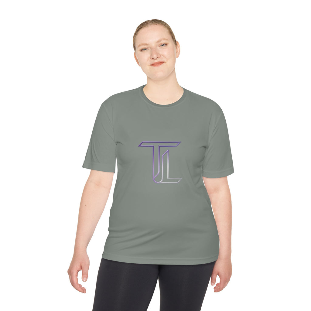 Monogram TL Performance Tee — Moisture-Wicking Athletic Shirt
