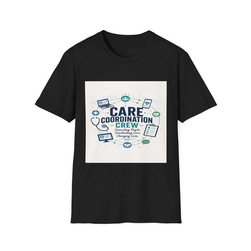 T-shirt Graphic Featuring Modern Aesthetic Care Coordination Crew- Graphic Tees