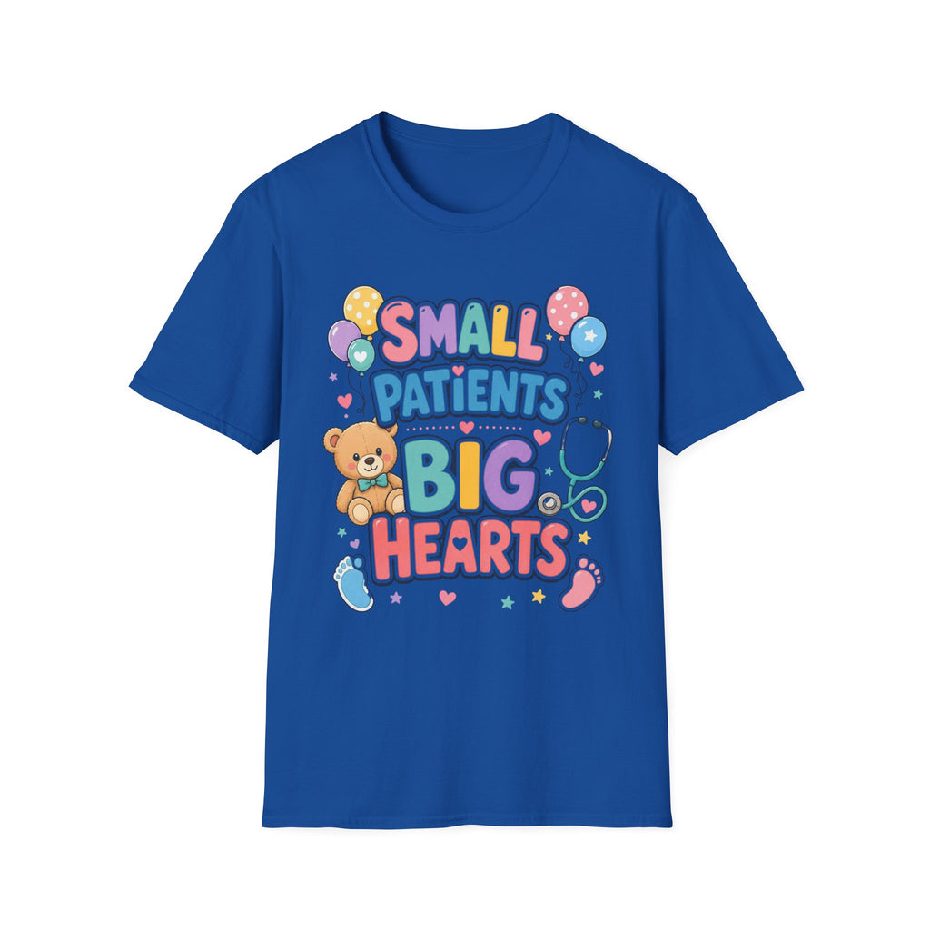 Vibrant T Shirt Design Celebrating Pediatric Care With Balloons