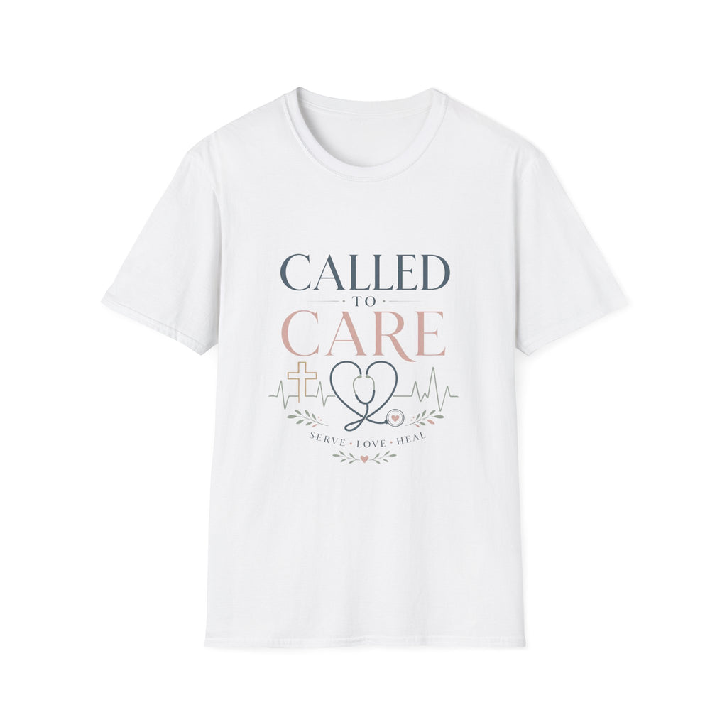 Elegant Christian Healthcare Design Featuring Called To Care Phrase