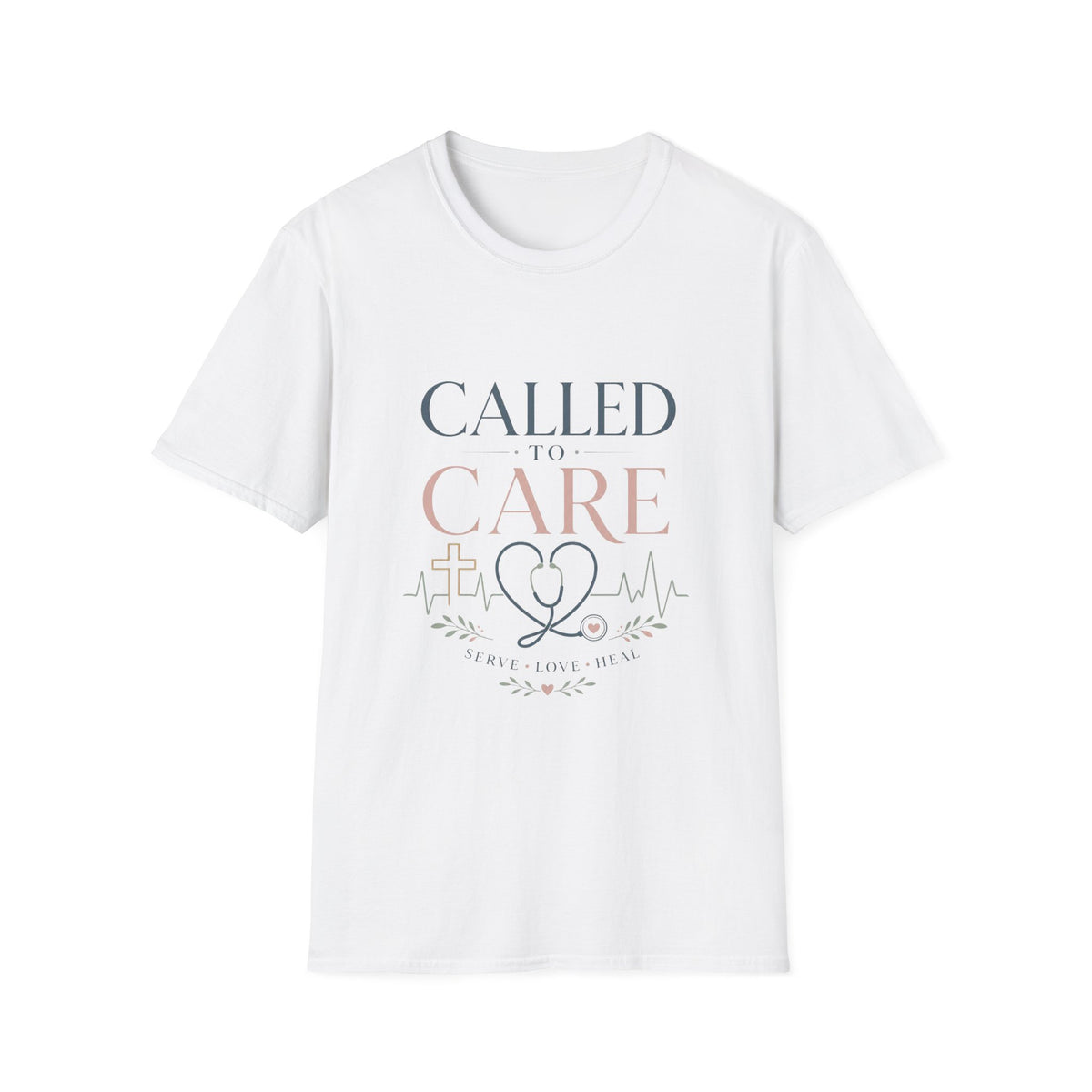 Elegant Christian Healthcare Design Featuring Called To Care Phrase