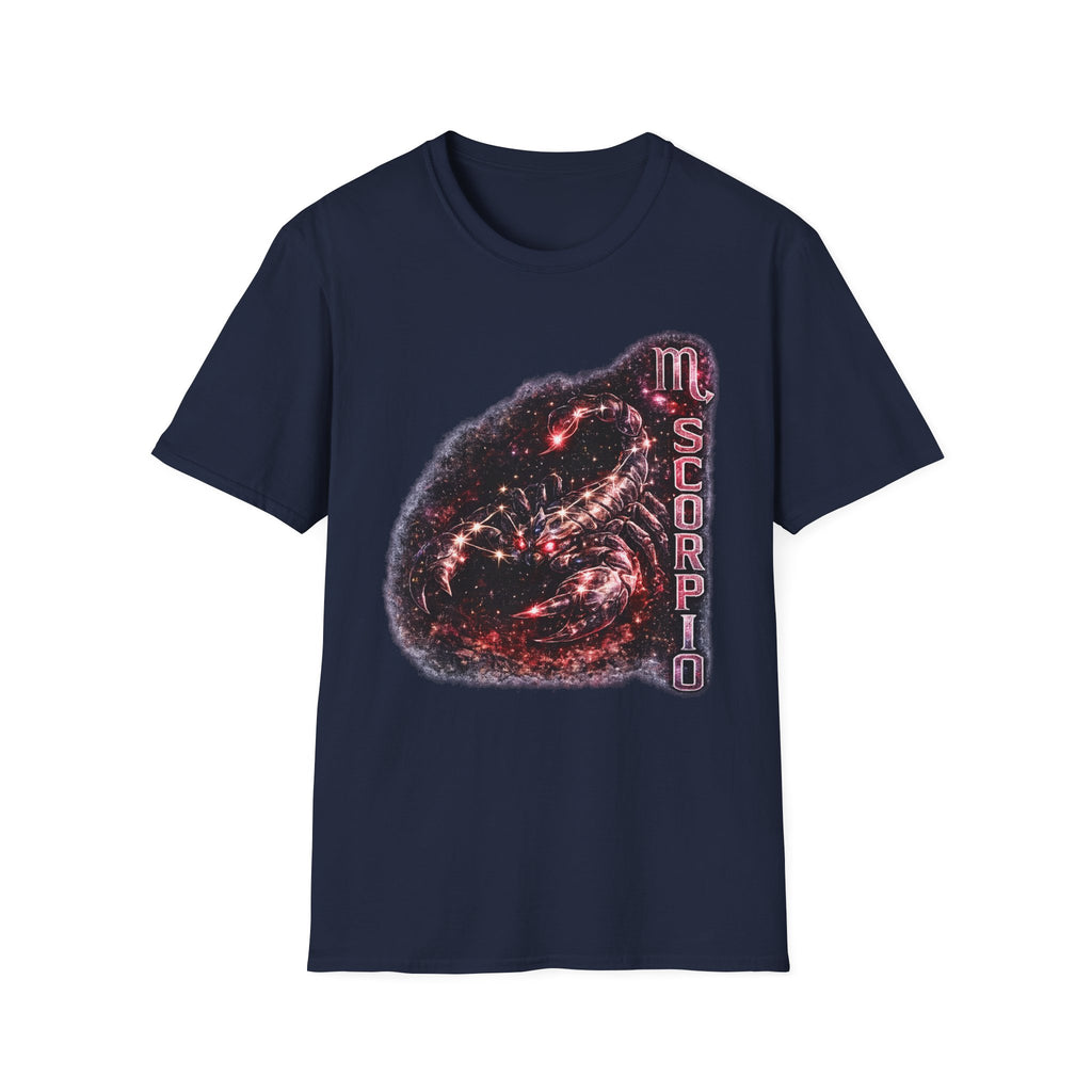 Scorpio Zodiac T-Shirt — Cosmic Scorpion Astrology Tee