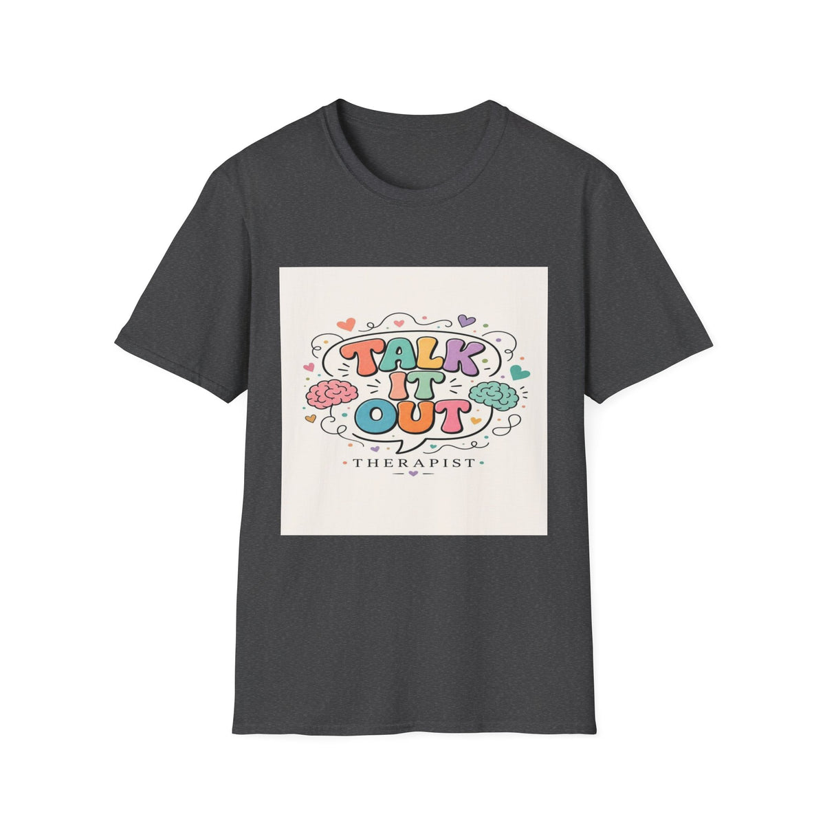 Colorful Speech Bubble Design With Playful Typography And Whimsical Elements- Graphic Tees