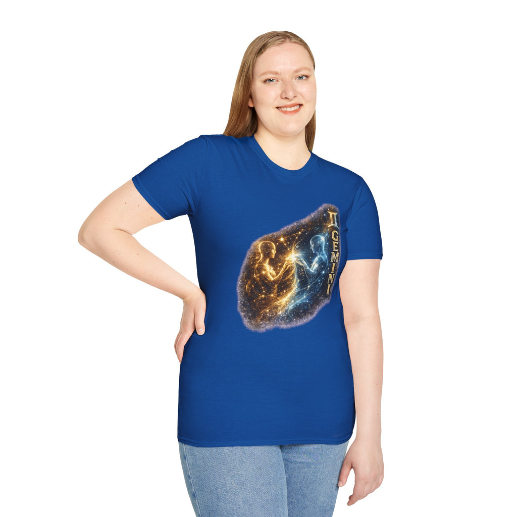 Gemini Constellation T-Shirt — Cosmic Twins Zodiac Tee