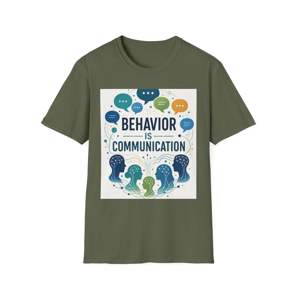 T Shirt Design Featuring Bold Phrase Surrounded By Colorful Speech Bubbles