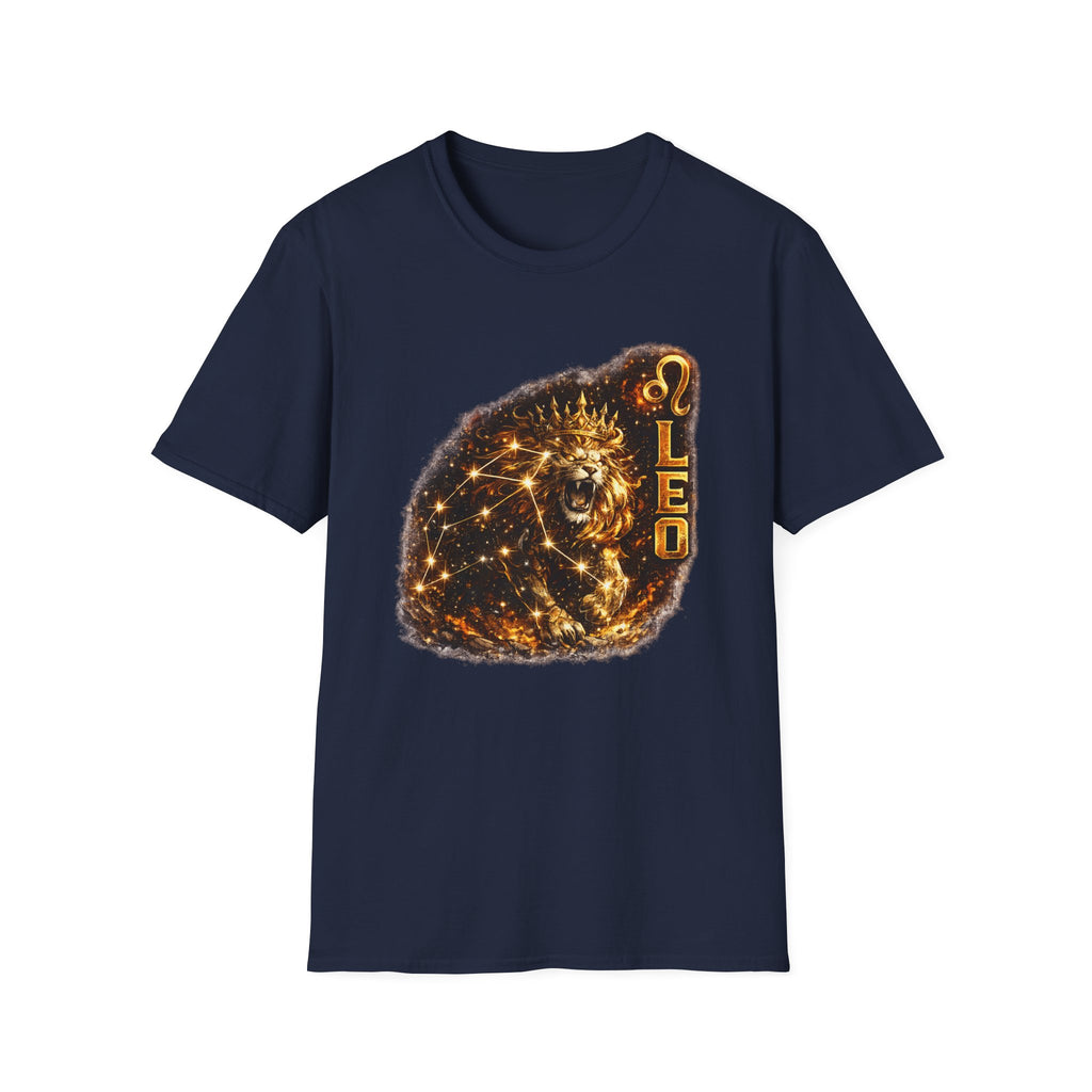 Leo Constellation Lion T-Shirt — Zodiac Astrology Graphic Tee
