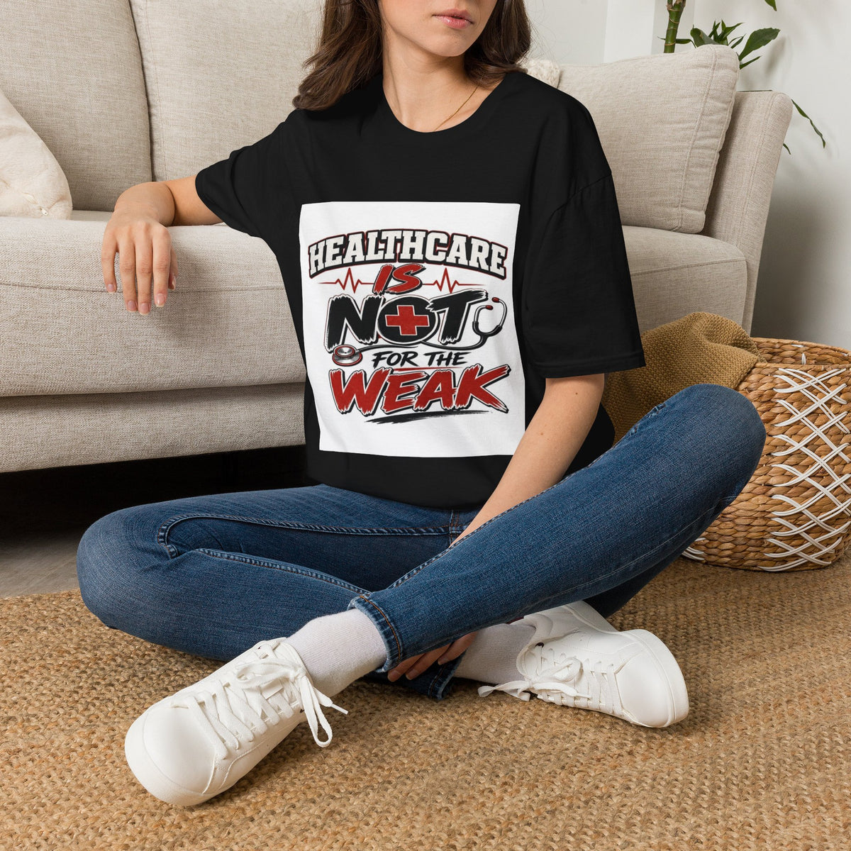 Bold Streetwear Design With Impactful Healthcare Typography- Graphic Tees