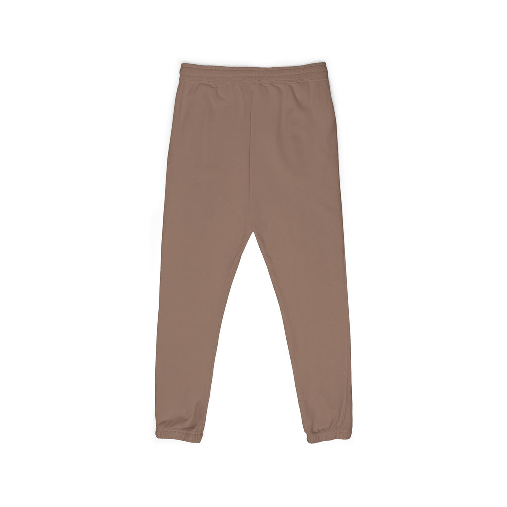 Embroidered Mini Palm Joggers — Garment-Dyed Fleece Sweatpants