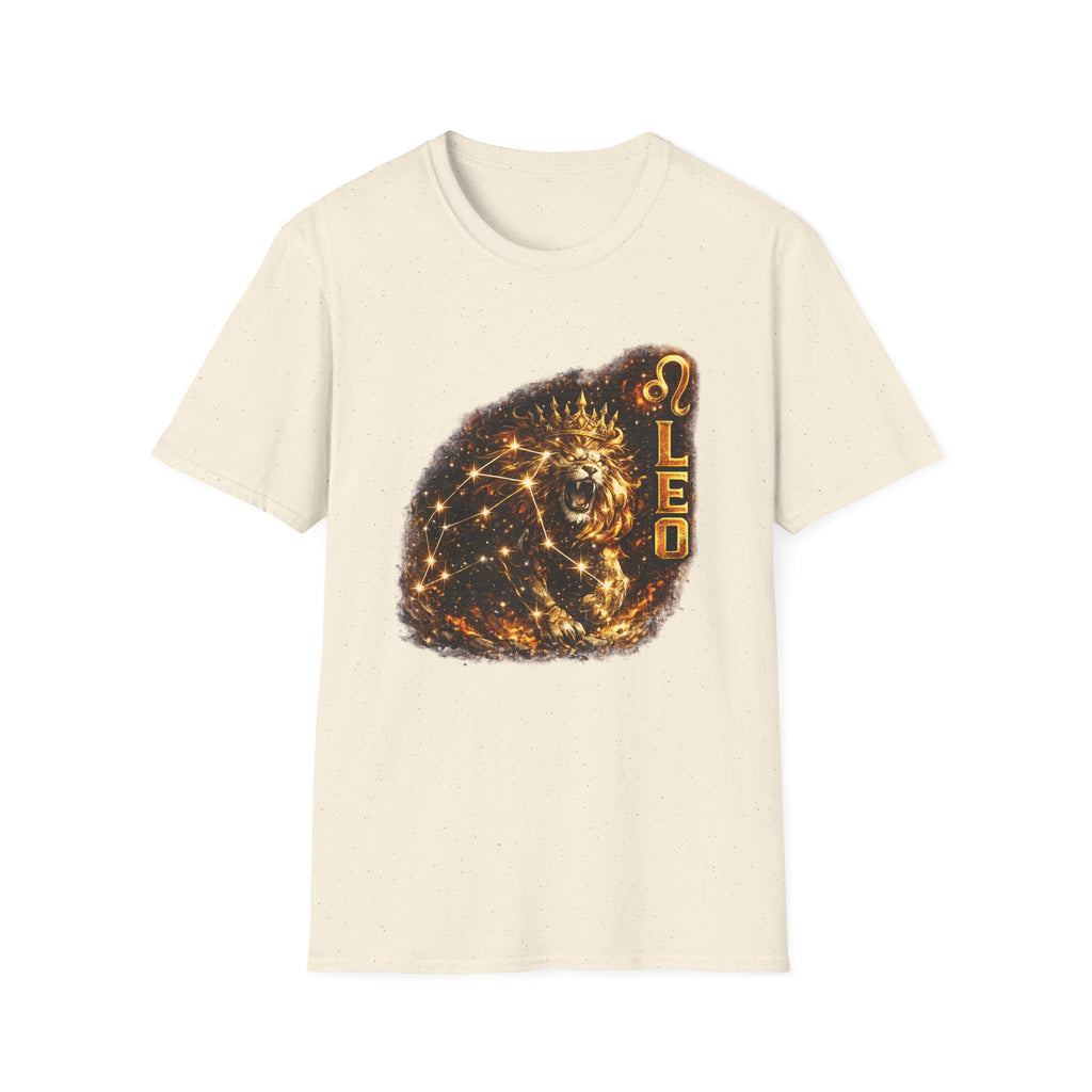 Leo Constellation Lion T-Shirt — Zodiac Astrology Graphic Tee