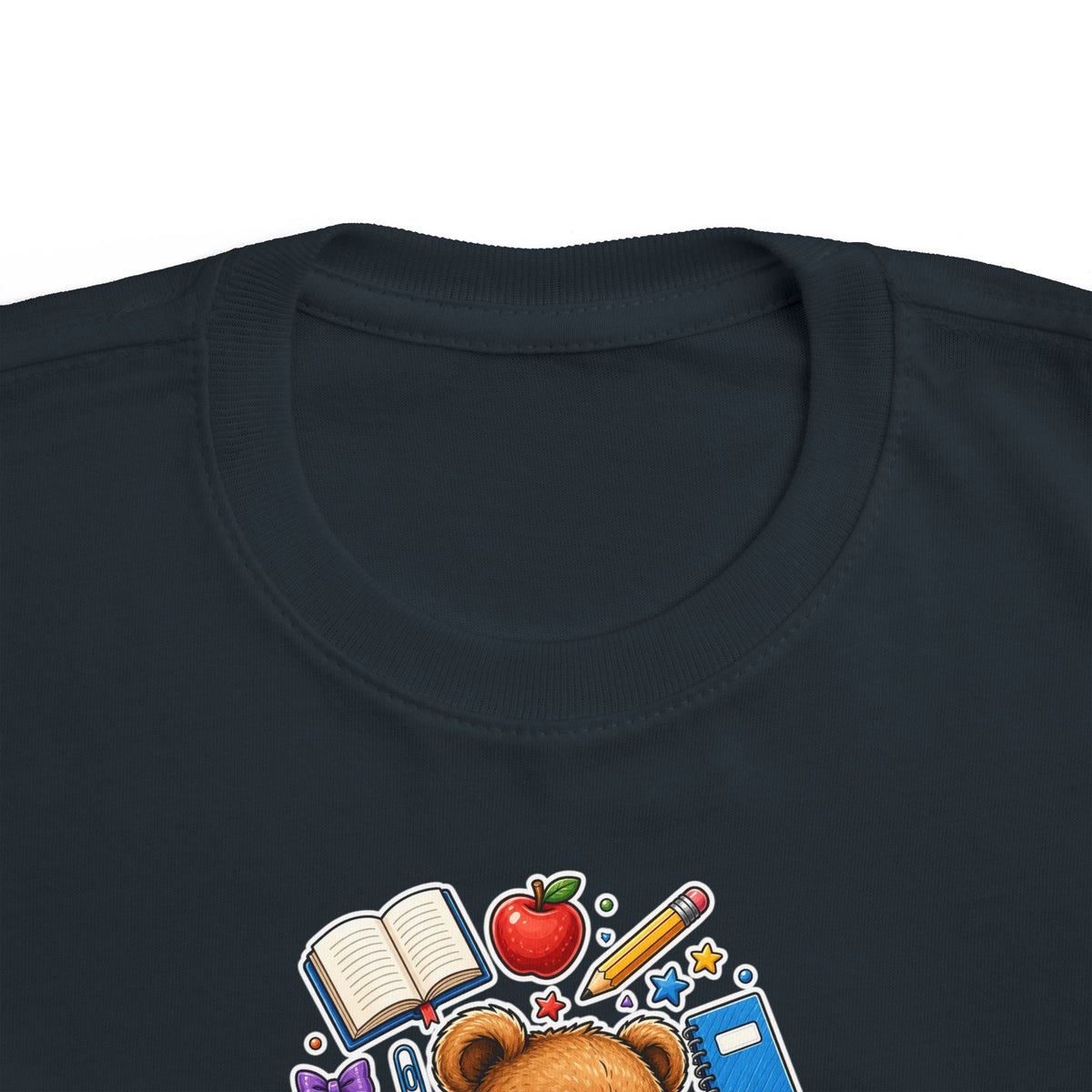 Toddler Bear School Tee — Cute Back-to-School Shirt for Kids