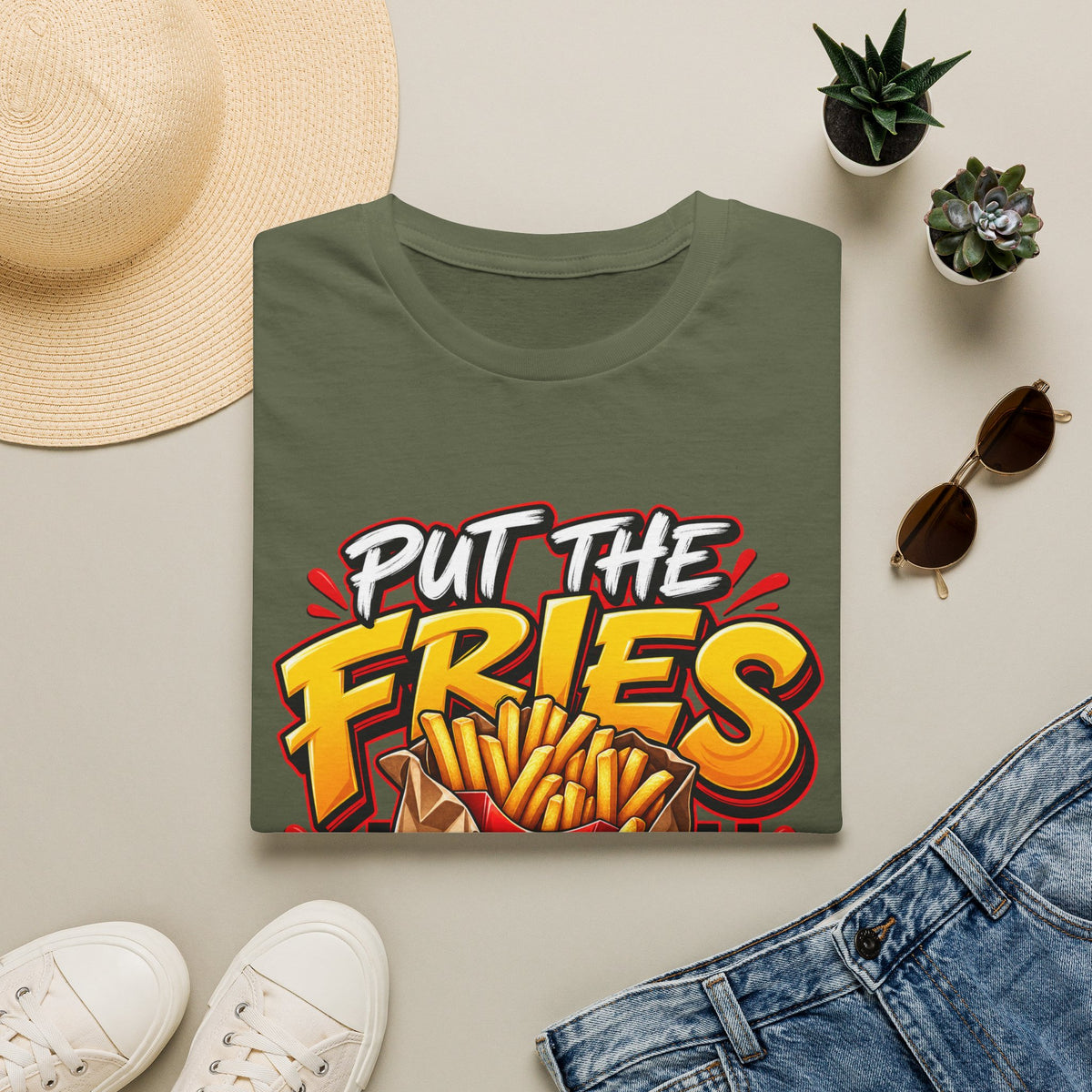 Fries In Bag Design