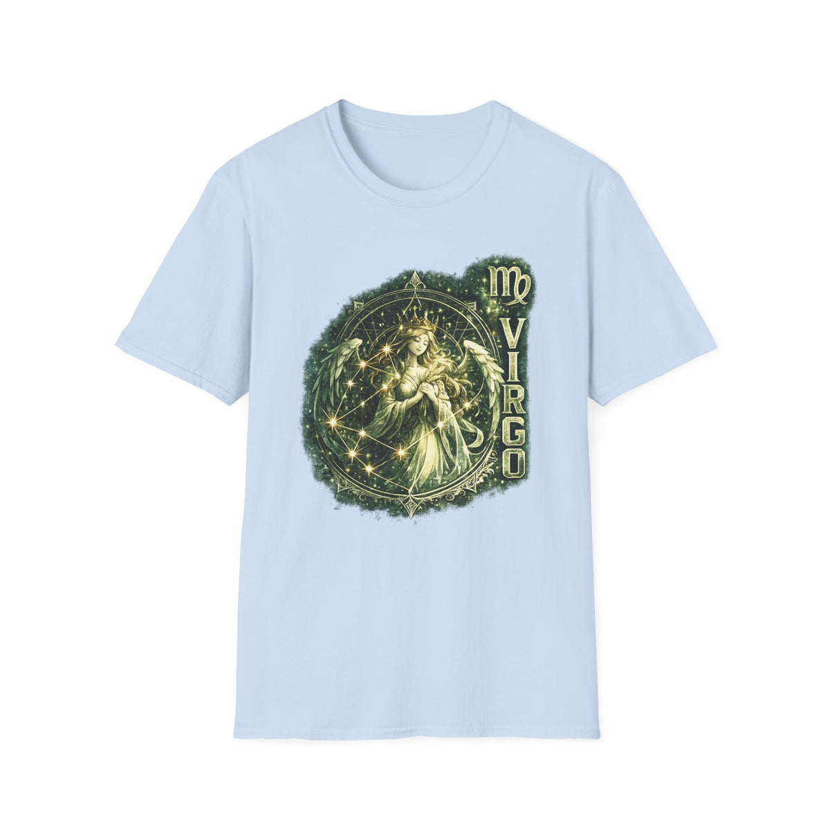 Virgo Zodiac T‑Shirt — Celestial Virgo Constellation Astrology Tee