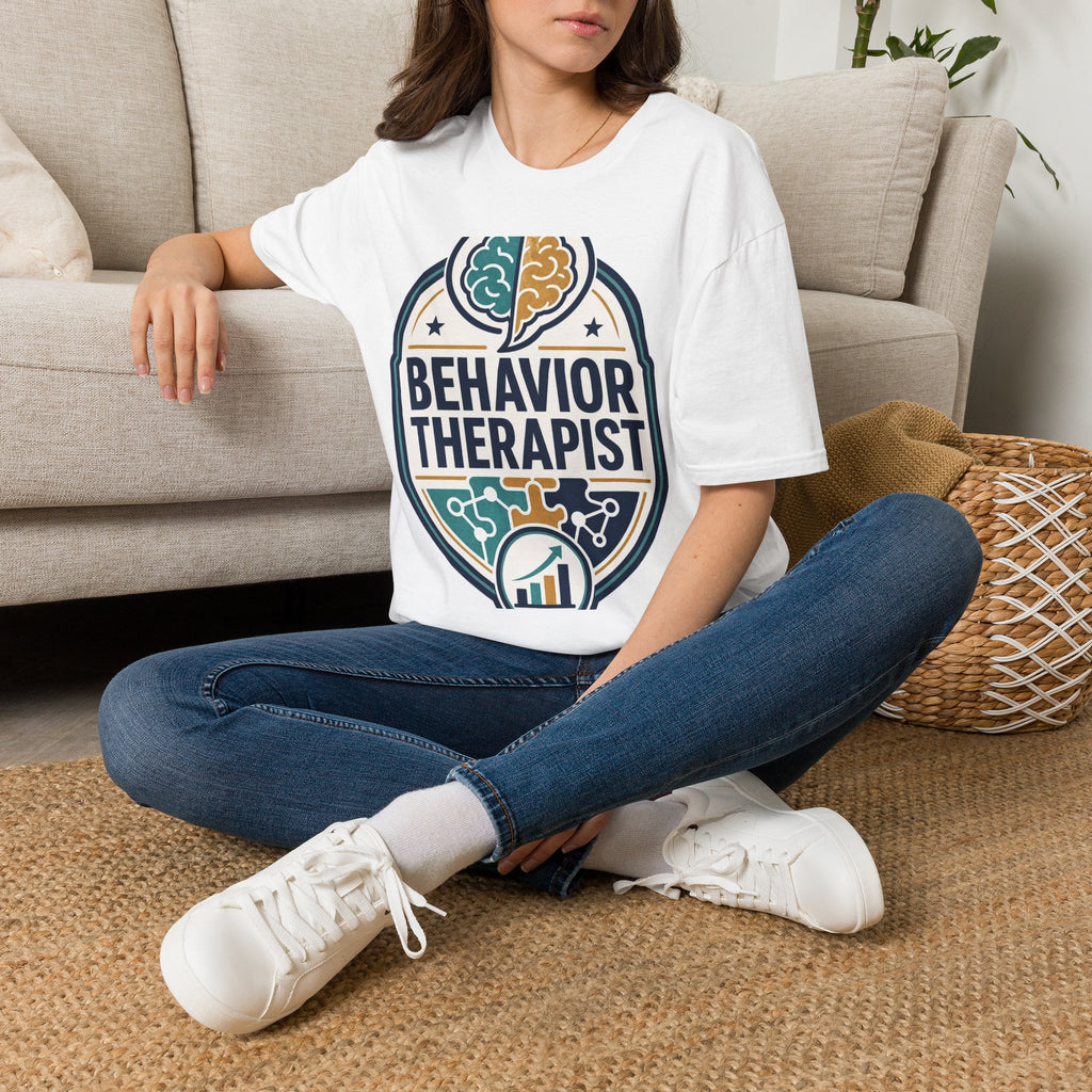 Bold Professional Badge Design For Behavior Therapist